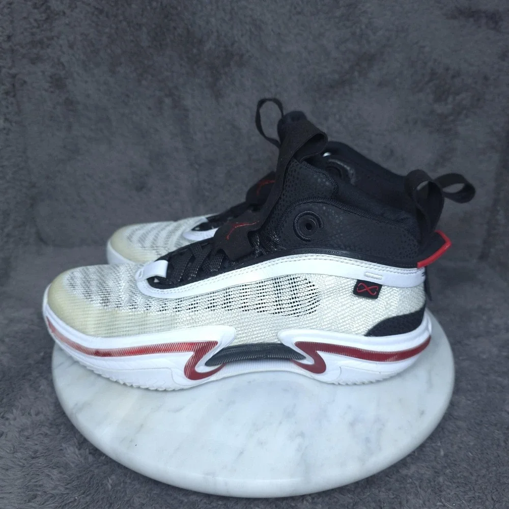 Jordan Air Jordan 36 Shoes Youth 6.5Y White Black Basketball Sneakers DA9054-100